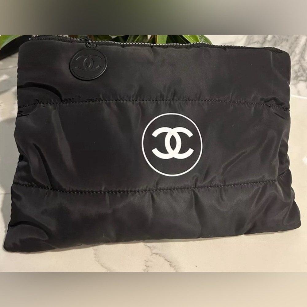 Large Chanel Puffer Pouch